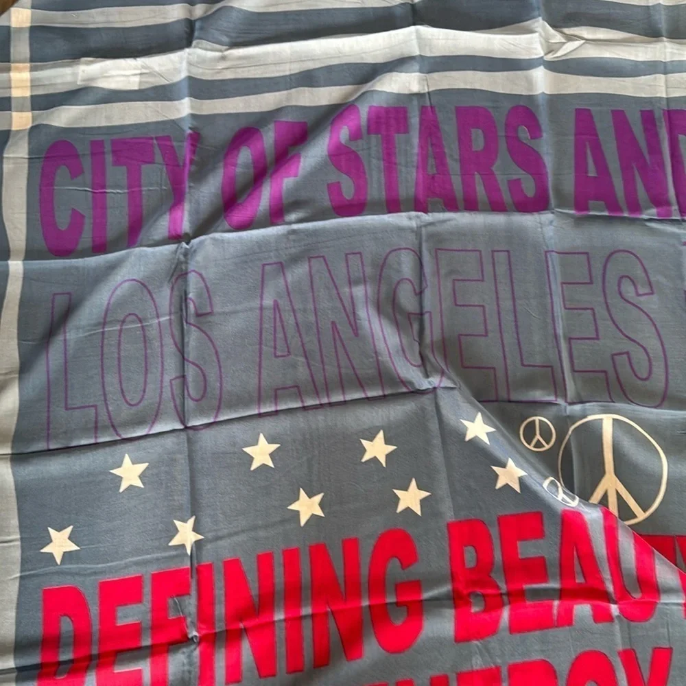 NWT Raj cotton oversized cotton scarf LA